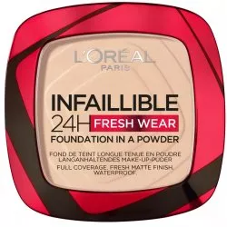 L'Oreal Paris Infaillible 24H Fresh Wear Foundation in a powder, podkład 20 Ivory, 9g