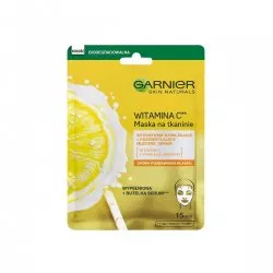 Garnier Skin Naturalsmleczna maska na tkaninie rozświetlająca z witaminą C 28 g
