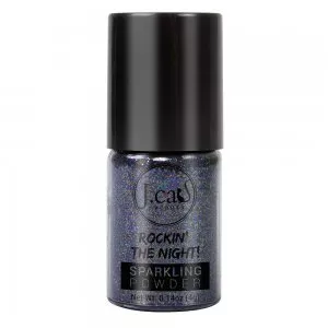 J.Cat Beauty Rock the night! Sparkling powder, sypki pigment, Bondi black, 4g
