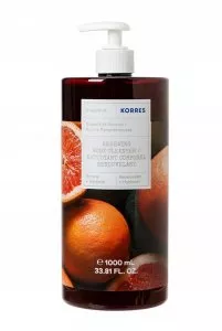 Korres White Grapefruit, odświeżający żel po prysznic do mycia ciała, 1000ml
