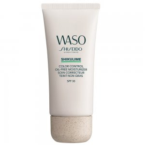 Shiseido Waso Shikulime Color Control Oil-Free Moisturizer SPF30 beztłuszczowy koloryzujący krem nawilżający 50ml