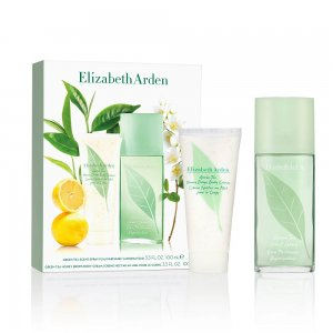Elizabeth Arden Green Tea zestaw woda perfumowana spray 100ml + perfumowany krem do ciała 100ml (W)