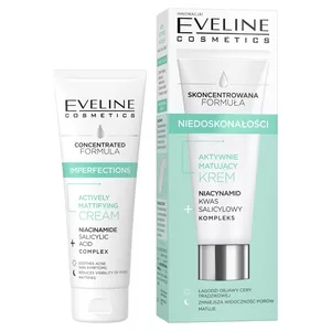Eveline Cosmetics Skoncentrowana Formuła krem aktywnie matujący 50ml