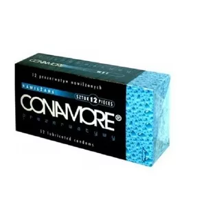 Conamore Wet prezerwatywy nawilżane 12szt