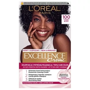 L'Oreal Paris Excellence Creme Farba do włosów 1 Czerń