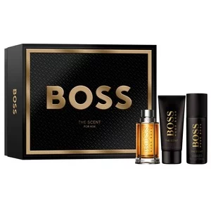 Hugo Boss Boss The Scent For Man zestaw woda toaletowa spray 100ml + dezodorant spray 150ml + żel pod prysznic 100ml (M)
