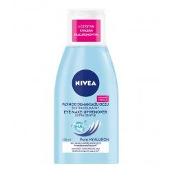 Nivea Pure Hyaluron ekstra delikatny płyn do demakijażu oczu 125ml