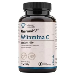 Pharmovit Witamina C z dzikiej róży suplement diety 150g