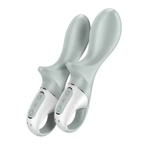 Satisfyer Air Pump Booty 3 wibrator z pompką Gray/Green