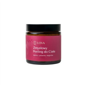 LOVA Zmysłowy peeling do ciała Jaśmin Cyklamen Magnolia 120ml