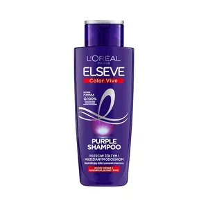 L'Oreal Paris Elseve Color-Vive Purple Szampon do włosów farbowanych blond i rozjaśnianych neutralizujący żółte i miedziane odcienie, 200ml