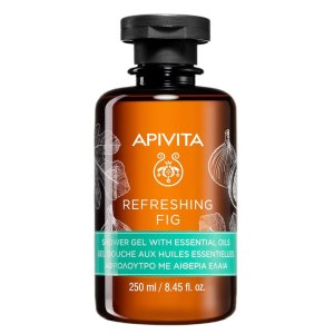 Apivita Refreshing Fig Shower Gel odświeżający żel pod prysznic z olejkami eterycznymi 250ml