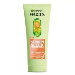 Garnier Fructis Keratin Sleek szampon do włosów suchych i puszących się 200ml