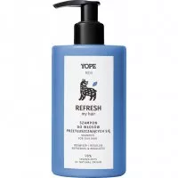 Yope Men, Refresh My Hair, szampon odświeżający do przetłuszczających się włosów, 300ml