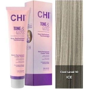 CHI Tone & Gloss, toner do włosów, Ice, 85g