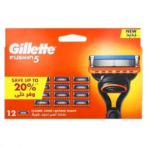 Gillette Fusion5 wymienne ostrza do maszynki do golenia 12szt.