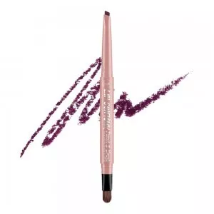 J.Cat Beauty Lip Contour Pencil&Brush, automatyczna konturówka do ust z pędzelkiem, Berry Deep Plum, 0,28g