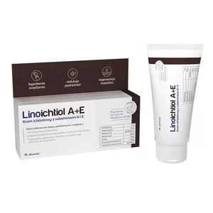 Ziołolek Linoichtiol A+E krem ichtiolowy z witaminami A i E 50g
