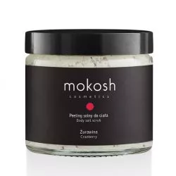 Mokosh, peeling solny do ciała, żurawina, 300g