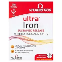 Vitabiotics Ultra Iron suplement diety z żelazem 30 tabletek