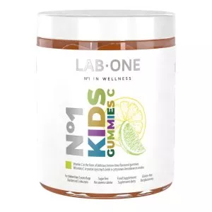 LAB ONE N°1 Kids Gummies C suplement diety o smaku cytrynowo-limonkowym 60 żelek