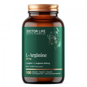Doctor Life L-Arginine 600mg suplement diety 100 kapsułek