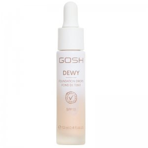 Gosh Dewy Foundation Drops, rozświetlający podkład w kroplach, 002 Porcelain, 30ml