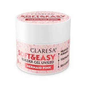 Claresa Soft& Easy Builder Gel żel budujący Mermaid Pink 45g