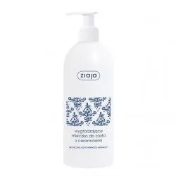 Ziaja Ceramidowa, wygładzające mleczko do ciała z ceramidami, 400ml