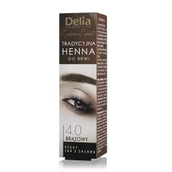 Delia Eyebrow Expert tradycyjna henna do brwi 4.0 Brąz 2g