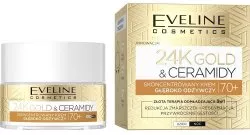 Eveline Gold & Ceramidy 70+, głęboko odżywczy krem do twarzy, 50ml