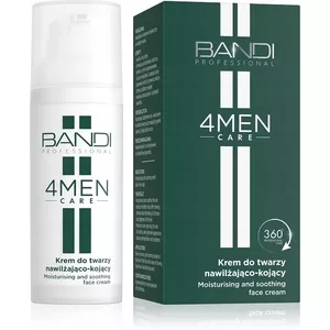 Bandi 4MEN Care, krem do twarzy nawilżająco-kojący, 50ml