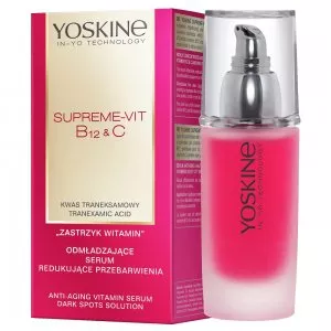 Yoskine Supreme-Vit B12 + C odmładzające serum redukujące przebarwienia 30ml