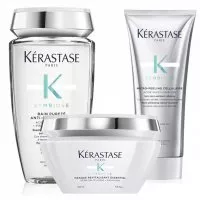 Kerastase Symbiose, zestaw przeciwłupieżowy, kąpiel + peeling + maska, 250ml + 200ml + 200ml