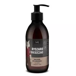 LaQ Ryszard z Bieszczad, czarny mat balsam po goleniu, 150ml