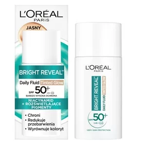 L'Oreal Paris Bright Reveal fluid redukujący przebarwienia z SPF50+ Odcień Jasny 50ml