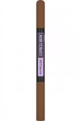 Maybelline New York Express Brow, dwustronna kredka do brwi Medium Brown, 0.71g