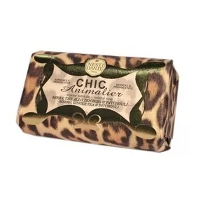 Nesti Dante Chic Animalier mydło toaletowe Brązowy Lampart 250g