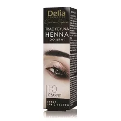 Delia Eyebrow Expert tradycyjna henna do brwi 1,0 Czerń 2g