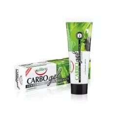 Equilibra Carbo Gel Charcoal Toothpaste pasta do zębów z aktywnym węglem 75ml