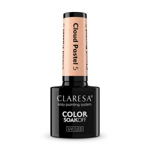 Claresa Color Soak Off UV/LED Cloud Pastel lakier hybrydowy 5 5g