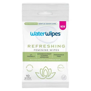 WaterWipes Refreshing Feminine Wipes chusteczki nawilżane do higieny intymnej 10szt.