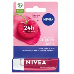 Nivea Pielęgnująca pomadka do ust Cherry Shine 4.8g