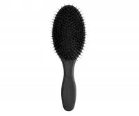Olivia Garden Care Oval Boar&Nylon Bristles, szczotka do włosów z włosiem dzika, Black Label