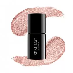 Semilac lakier hybrydowy 094 Pink Gold, 7ml