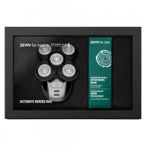 ZEW for Men Zestaw x Remington RX5 Ultimate Series, zestaw z golarką do głowy, golarka + krem do golenia
