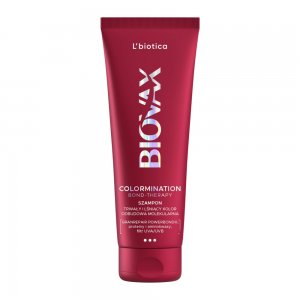 L'biotica Biovax Colormination Bond-Therapy odbudowujący szampon wydłużający trwałość koloru 200ml