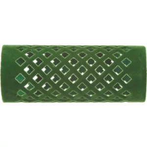 Efalock Flocked Curler, wałki metalowe flokowane 65mm/24mm zielone 12szt., ref. 14100826