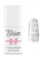 Elisium, lakier hybrydowy 190 Straciatella White, 9g