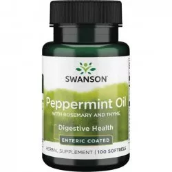 Swanson Peppermint Oil Combination 100sgels